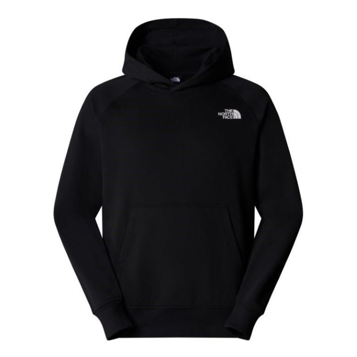 Raglan Redbox Hoodie Trui Heren TNF Black - TNF White M
