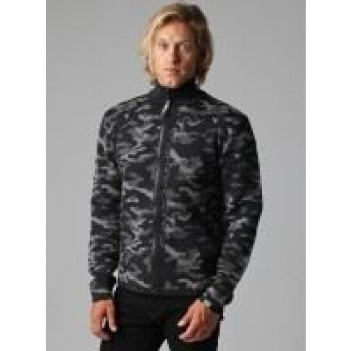 Titlis Fleece Heren Black Camo 50