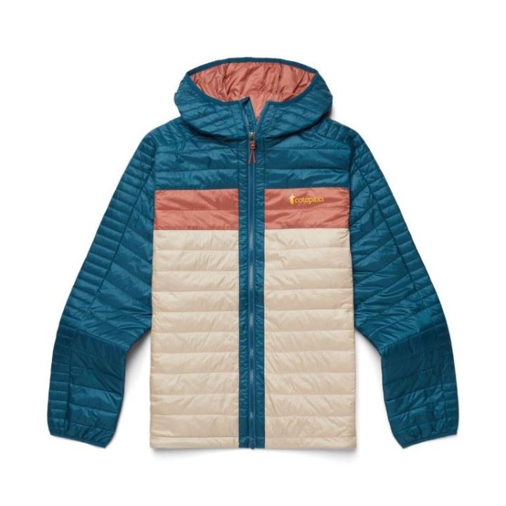 Capa Insulated Hooded Isolatiejas Heren Abyss and Oatmeal XL