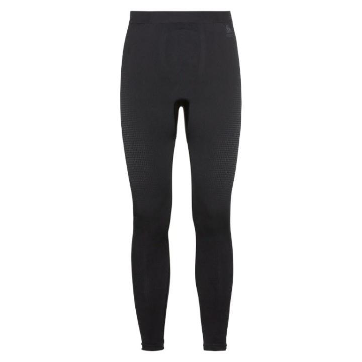 Performance Warm Eco Thermobroek Heren Black - Odlo Graphite Grey XL