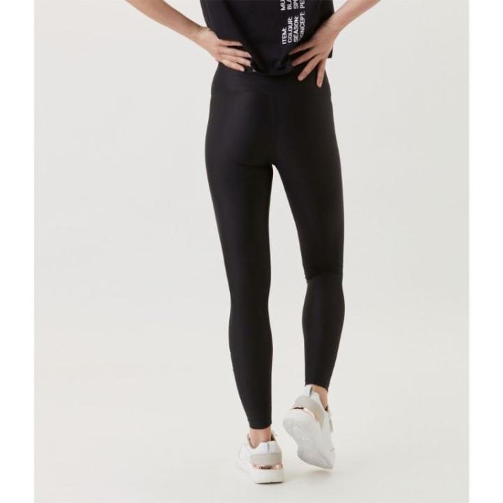 Sthlm High Waist Solid Sport Broek Dames Black Beauty XS