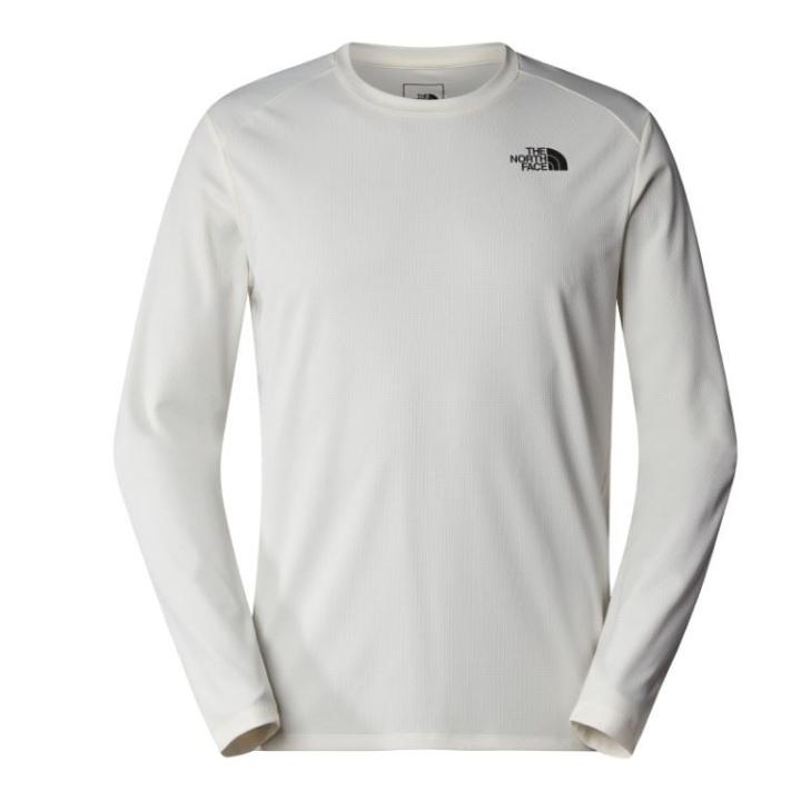 Shadow L/S T-Shirt Heren White Dune M