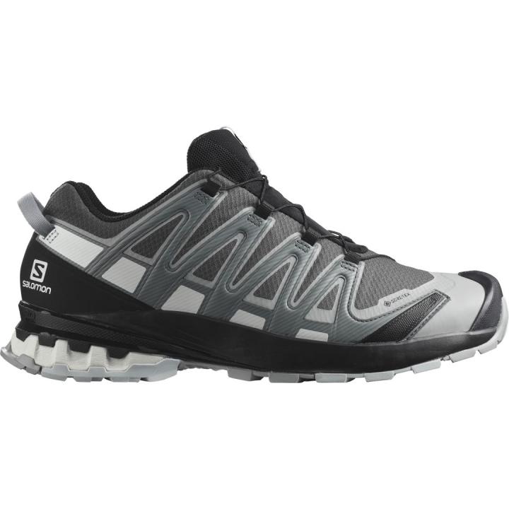 Xa Pro 3D V8 Gtx Heren Lage Wandelschoen Magnet/Stormy Weather/White 8,5