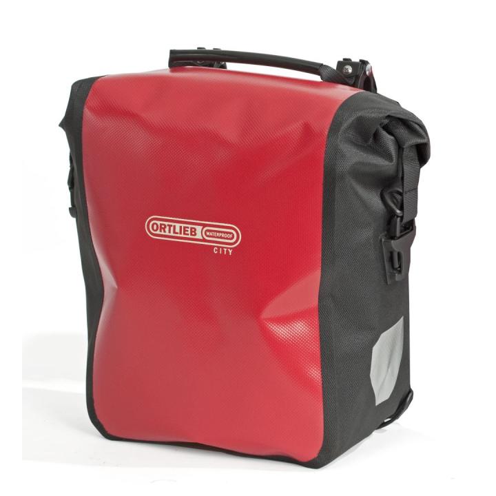 Sport-Roller City Ql1 25 L Fietstas Red/Black