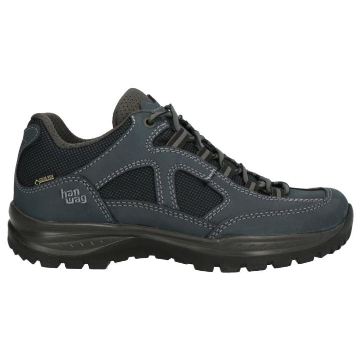 Gritstone II Wide Lady Gtx Lage Wandelschoen Dames Navy/Asphalt 6/39,5