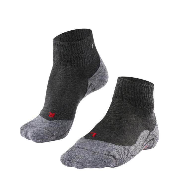 Tk5 Wander Short Wandelsok Dames Asphalt Mel. 39-40