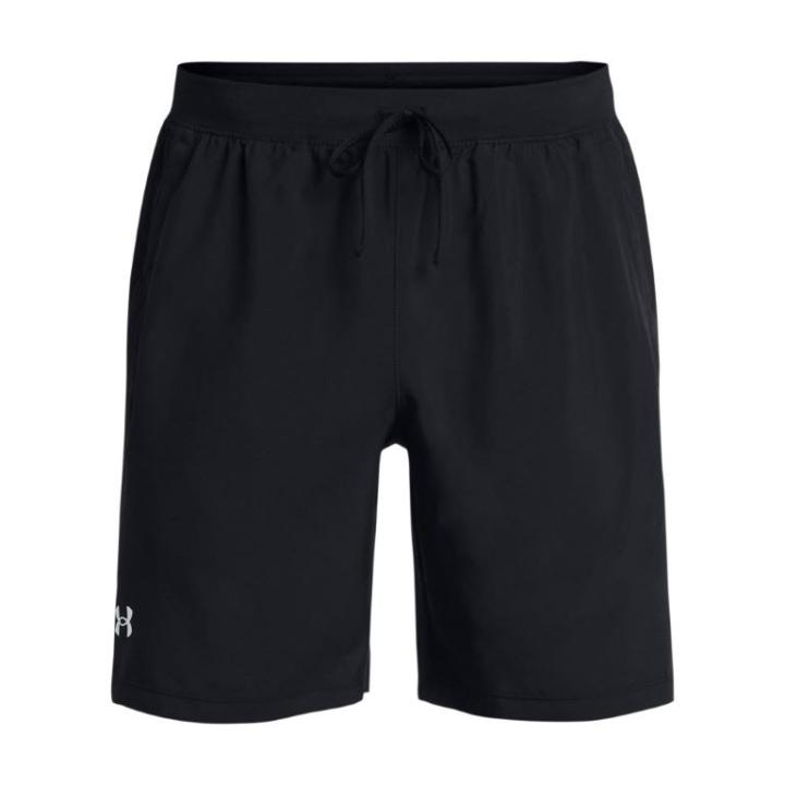 Launch Unlined 7" Running Korte Broek Heren Black/Black/Reflective 3XL