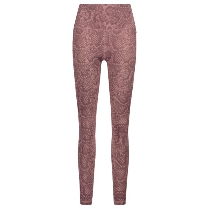 Signature Legging Dames Mauve Snake XS
