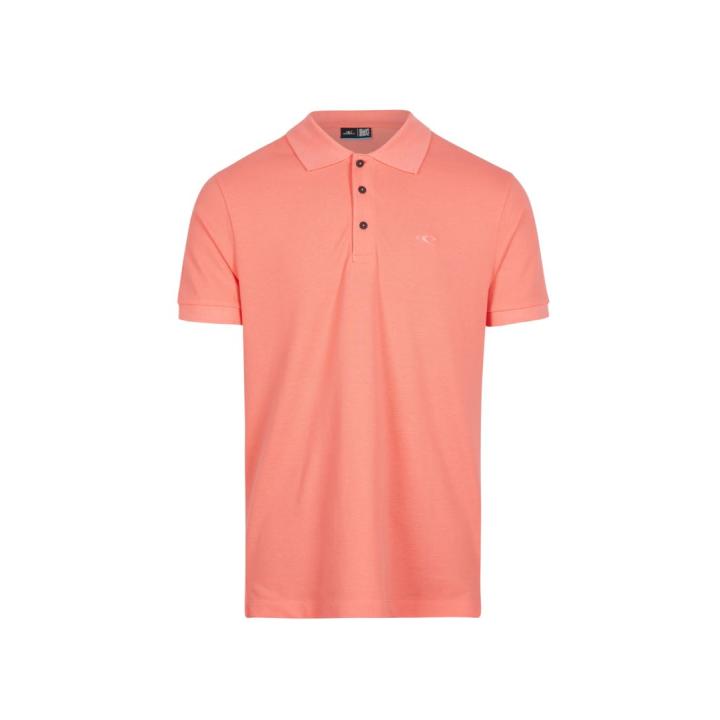 Small Logo Heren Polo Georgia Peach M