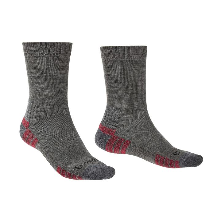 Lightweight Merino Performance Boot Heren Wandelsok Grey Heather XL