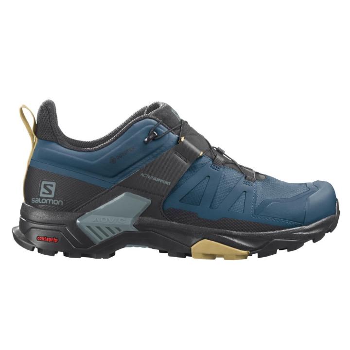 X Ultra 4 Gtx Heren Lage Wandelschoen Legion Blue/Black/Fall Leaf 10