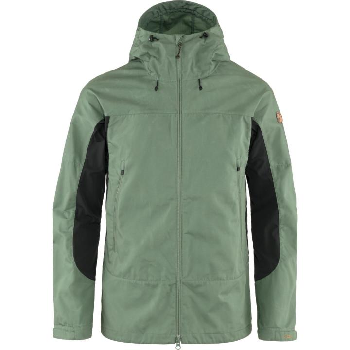 Abisko Lite Trekking Jacket Heren Jas Patina Green-Dark Grey M