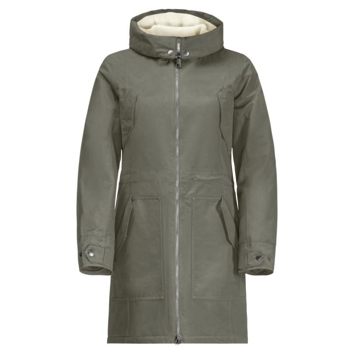 Rocky Point Dames Parka Dusty Olive XXL