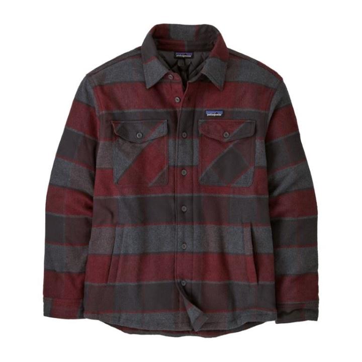 Lw Insulated Fjord Flannel Jas Heren William: Ink Black M