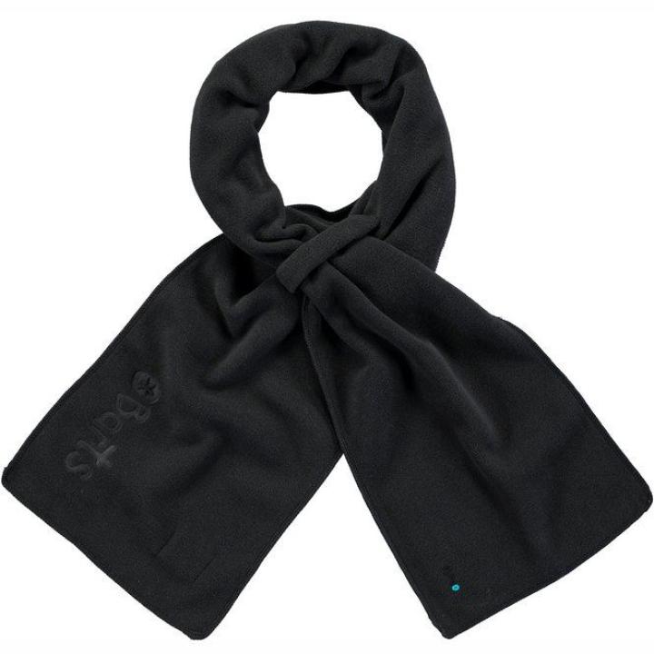 Fleece Sjaal Kinderen Black one size