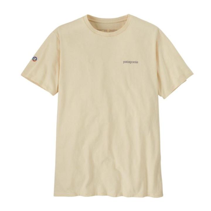 Fitz Roy Icon Responsibili-Tee T-Shirt Birch White L