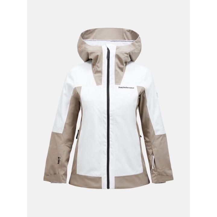 Rider Tech Insulated Wintersportjas Dames Offwhite-Avid Beige M