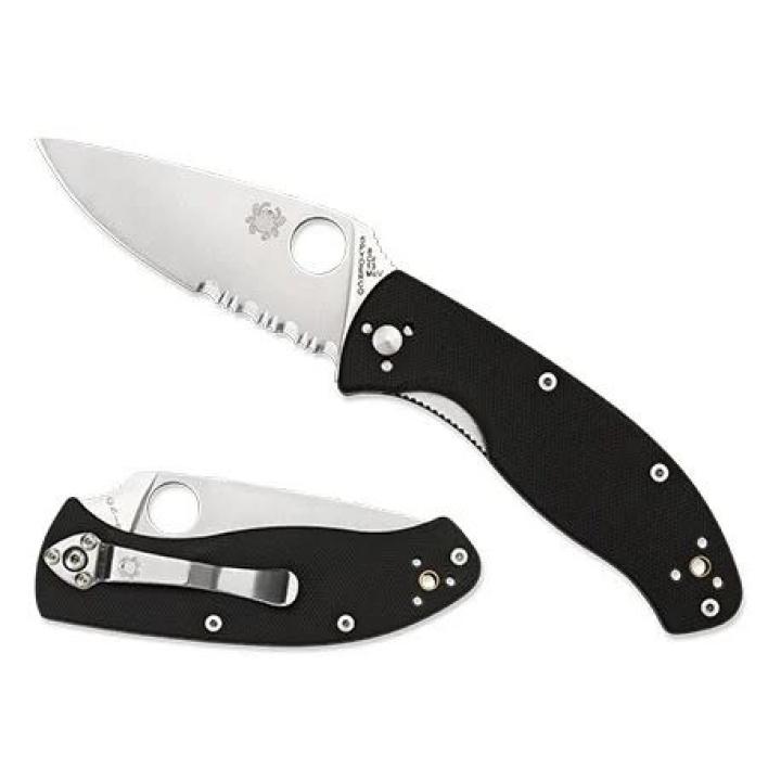 Spyderco Tenacious Black 8Cr13MoV CE Mes