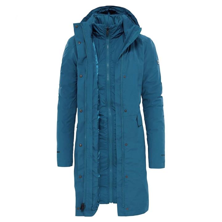 W Suzanne Triclimate Dames Parka Prussian Blue XS
