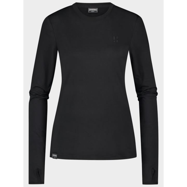 Four Seasons Lightweight Longsleeve T-Shirt Dames Black XXL