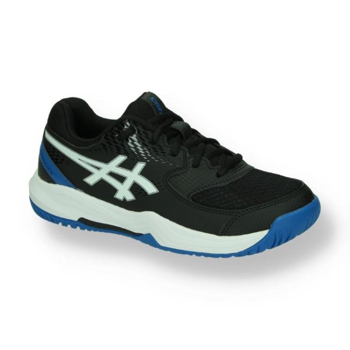 Gel-Dedicate 8 Gs Tennisschoen Kinderen Black/Tuna Blue 5,5