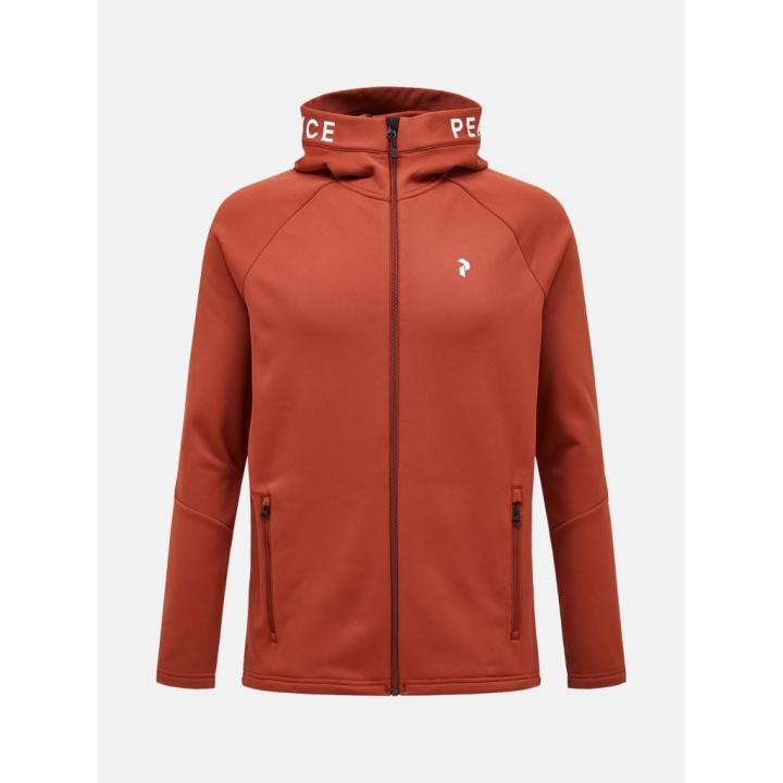 Rider Zip Hood Vest Heren Spiced M