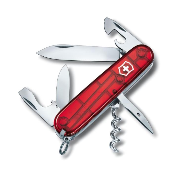 Spartan Zakmes Transparant Rood 12fc