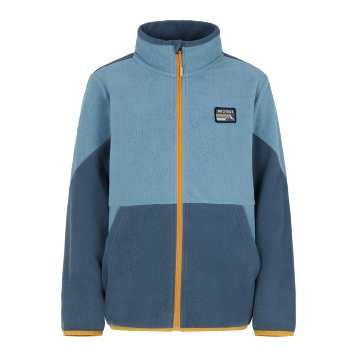 Prtkuno Full Zip Fleece Kinderen Steel Blue 152