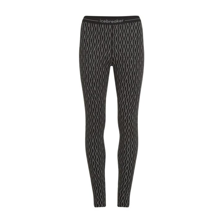 Merino 260 Vertex On-Piste Thermobroek Dames Black/Snow M