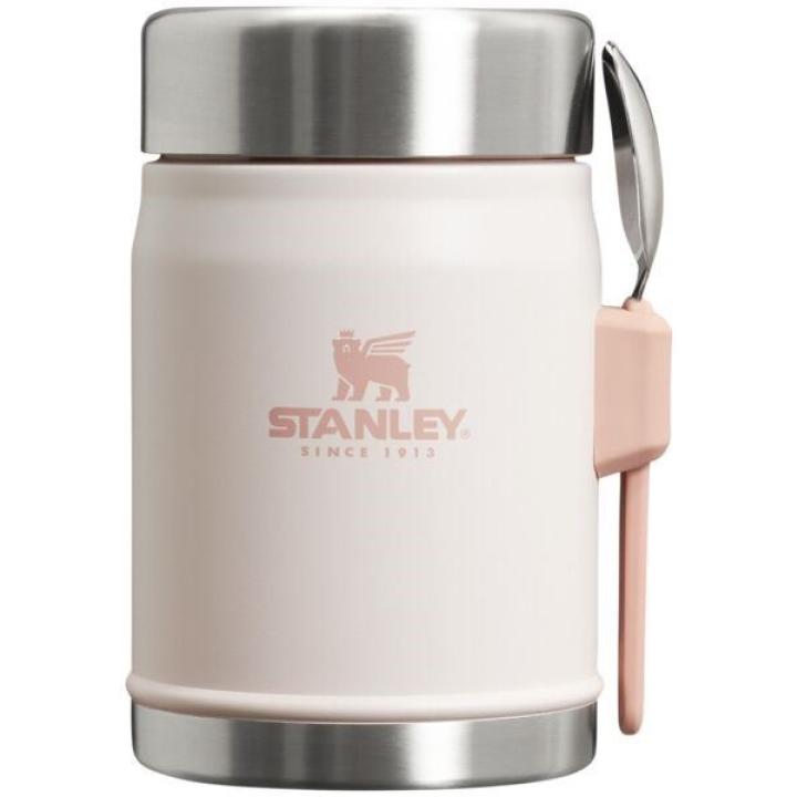 The Legendary Food Jar + Spork 0.4L / 14oz Thermoscontainer Rose Quartz 400ML