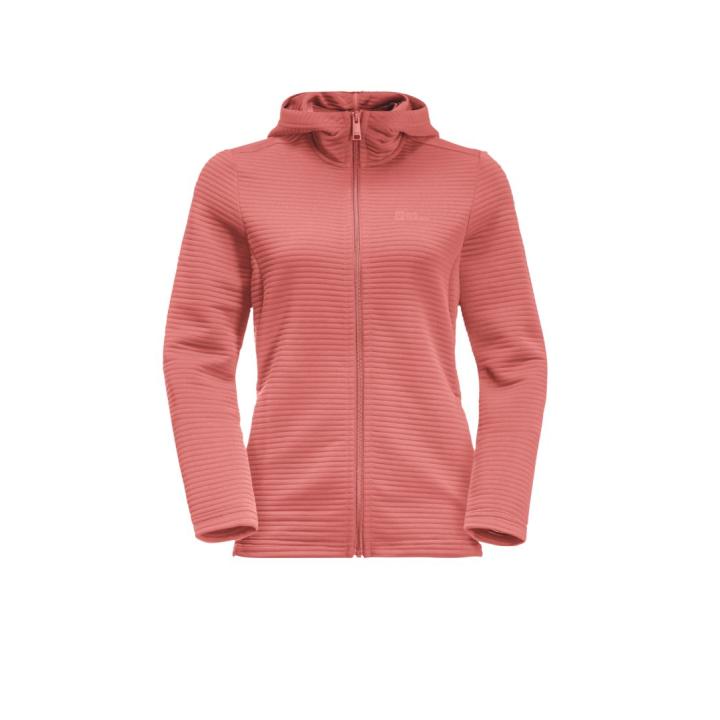 Modesto Hooded Dames Fleece Faded Rose S