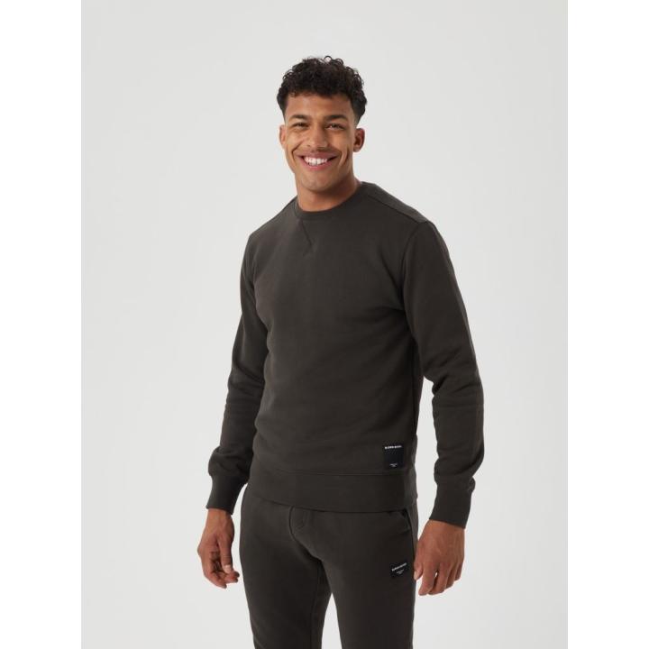 Centre Crew Sweater Heren Peat S