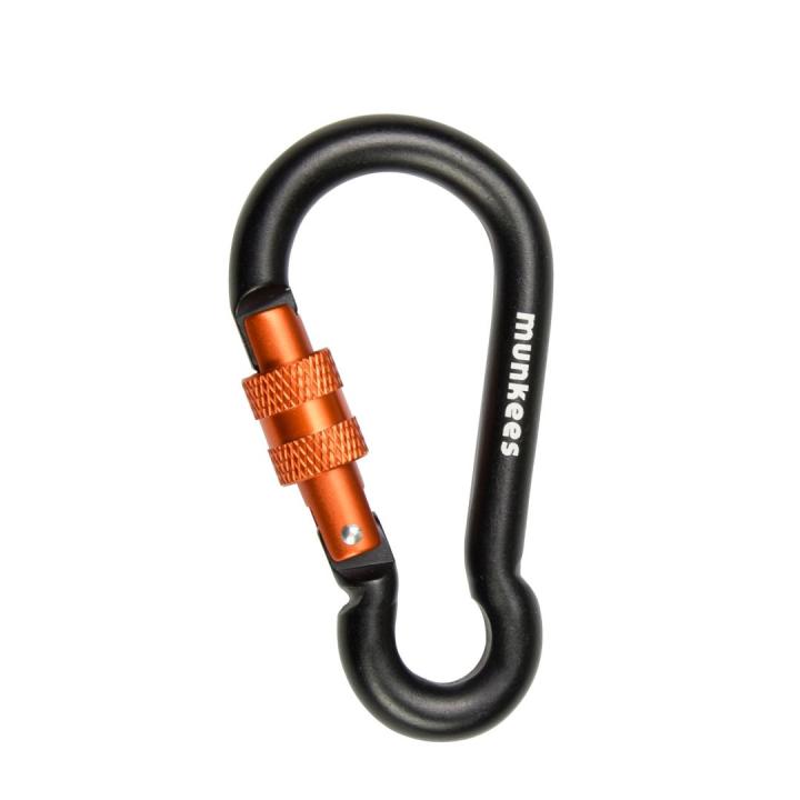 Pear Shape Screw Lock Ø 8 X 80 Mm Carabiner