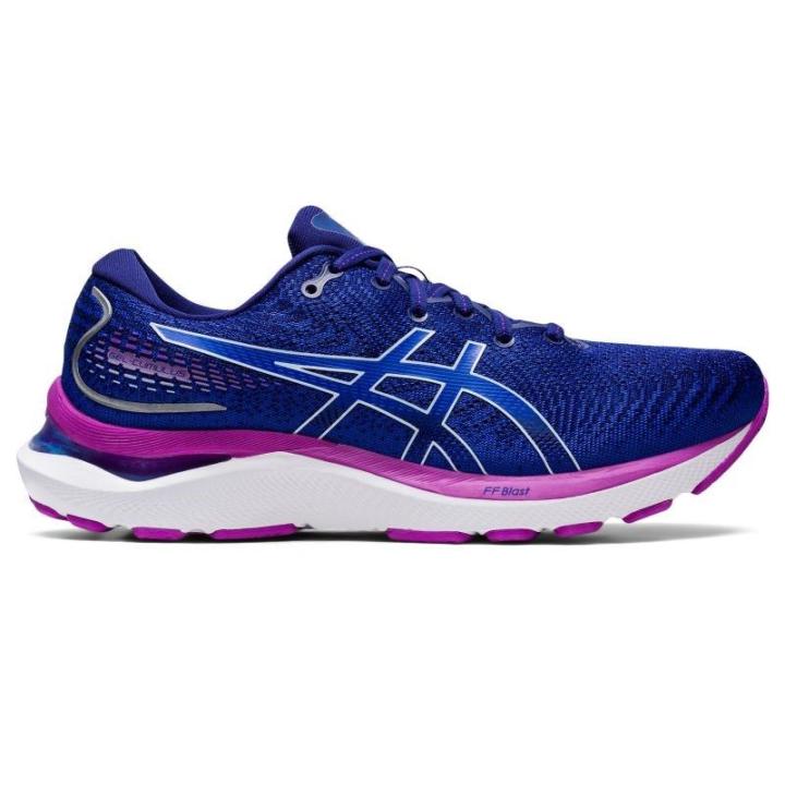 Gel-Cumulus 24 Hardloopschoen Dames Dive Blue/Soft Sky 10,5