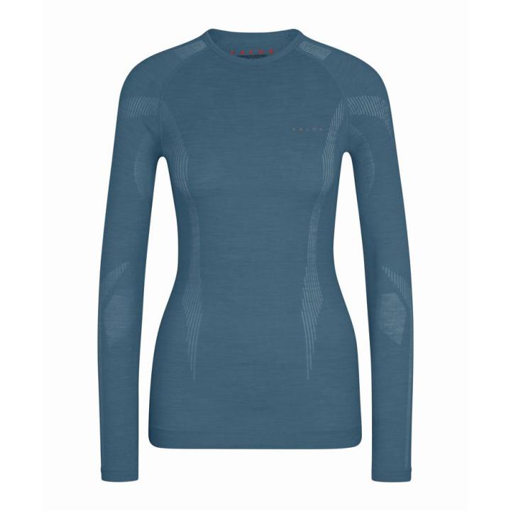 L/S Wool-Tech Dames Thermoshirt Capitain XL