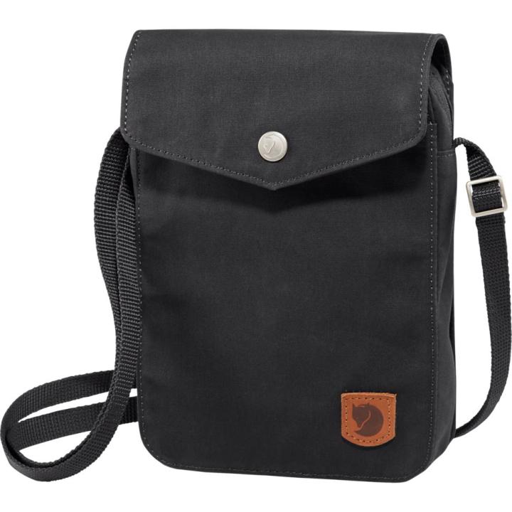 Greenland Pocket Schoudertas Black OneSize