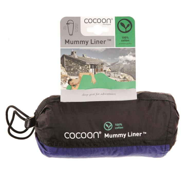 Mummyliner, 100%Cotton, Ultramarine Blue Lakenzak