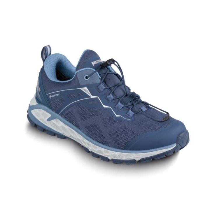 Power Walker Lady 3.0 Lage Wandelschoen Dames Jeans/Silber 5 (38)