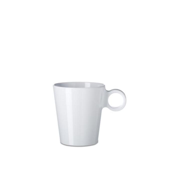 Mok Flow 160 Ml Glas Wit 160 ml