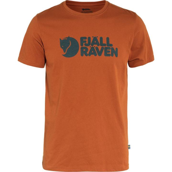 Logo Heren T-shirt Terracotta Brown S