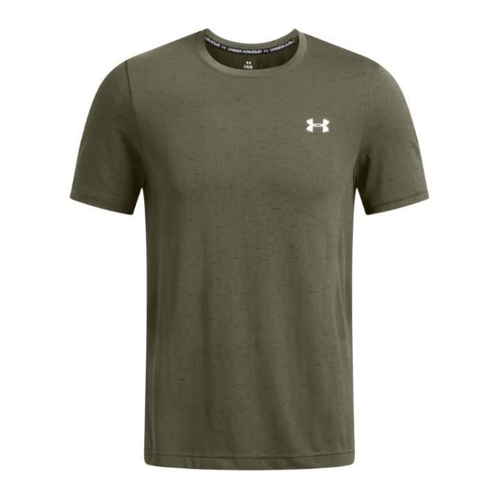Vanish Seamless T-Shirt Heren Marine OD Green/White XL