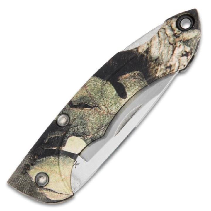 Bantam Blw Mossy Oak Country Camo Zakmes Camouflage Groen