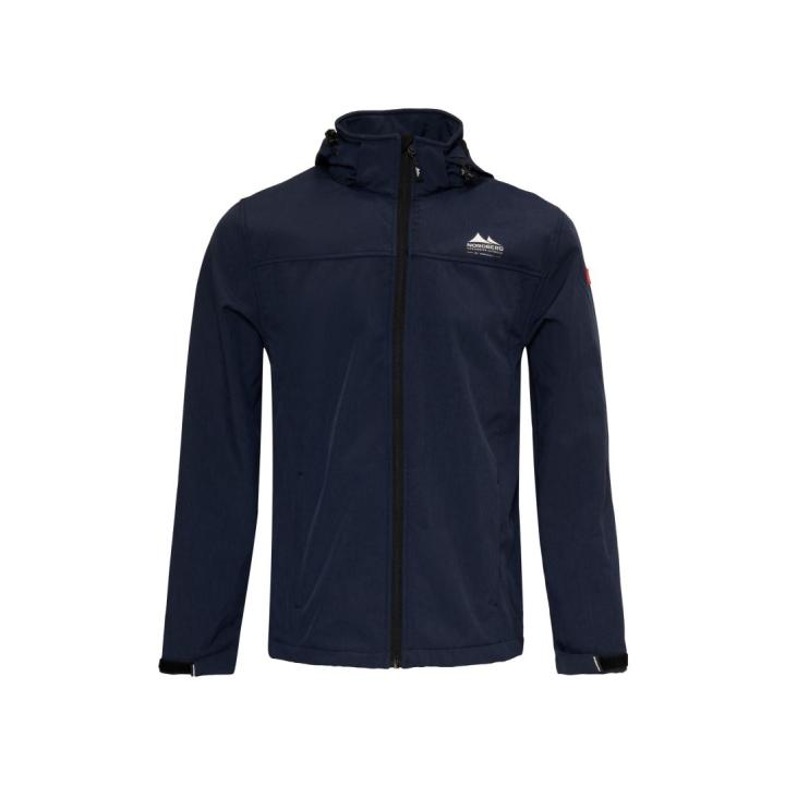 Kjeld Heren Softshell Dark Navy Melange L