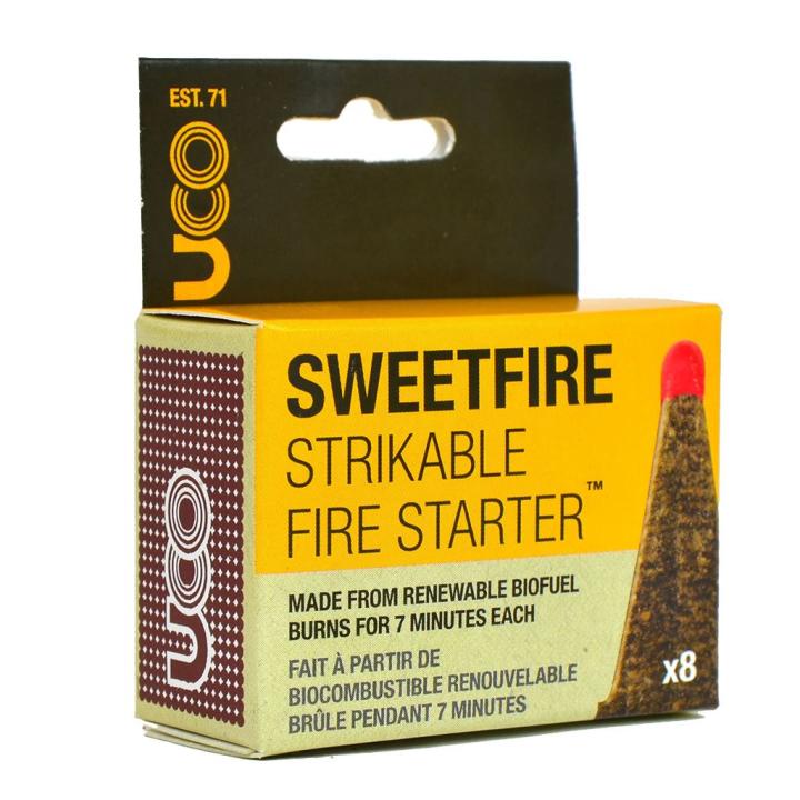 Sweetfire Strikeable Firestarter 8 Pack Fire starter