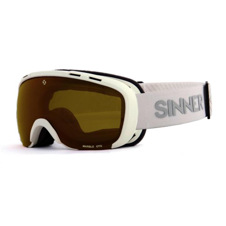 Marble OTG Sneeuwbril Matte White One Size