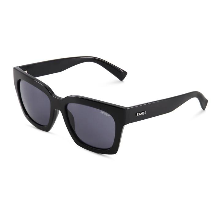 Mystic Zonnebril Shny Blk - Pc Smoke