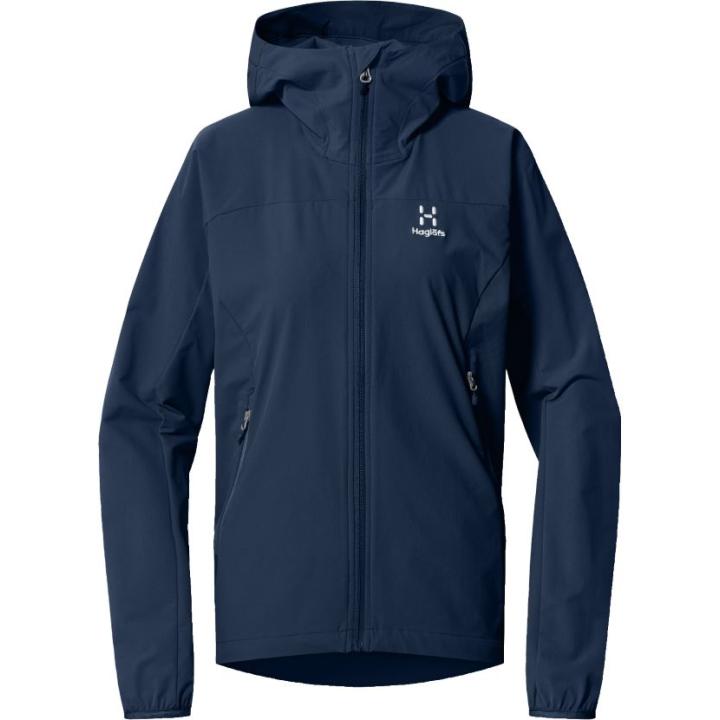 Move Hood Softshell Jas Dames Tarn Blue L