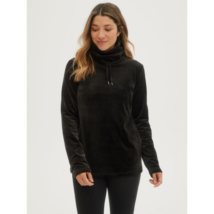 Clime Dames Fleece Black Out L