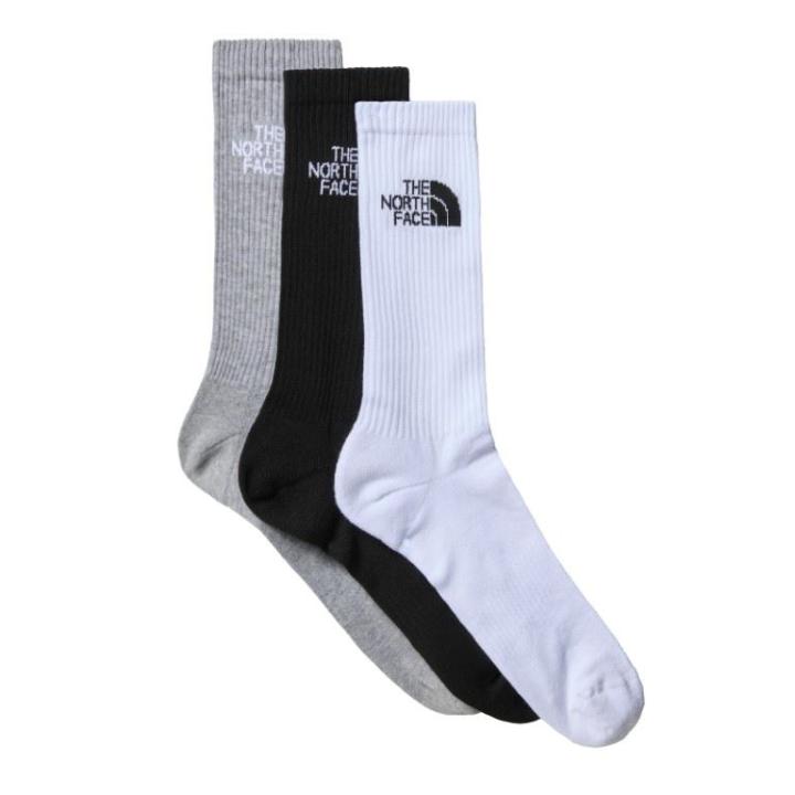 Multi Sport Cush Crew Sok Black Assorted S