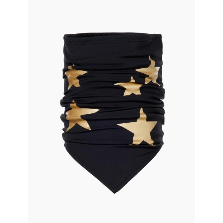 Starlight Nekwarmer Dames Black/Gold One Size